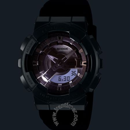 قیمت و خرید ساعت مچی مردانه زنانه کاسیو (CASIO) جی شاک مدل GM-S110-1ADR اسپرت | اورجینال و اصلی
