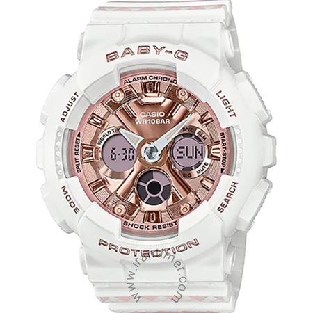 قیمت و خرید ساعت مچی کاسیو (CASIO) بیبی جی مدل BA-130SP-7ADR اسپرت | اورجینال و اصلی