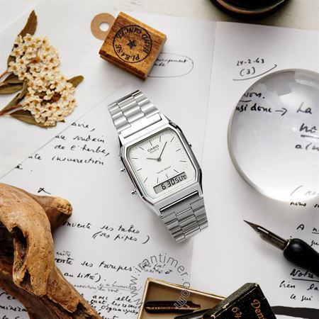 قیمت و خرید ساعت مچی مردانه زنانه کاسیو (CASIO) جنرال مدل AQ-230A-7AMQYDF کلاسیک | اورجینال و اصلی