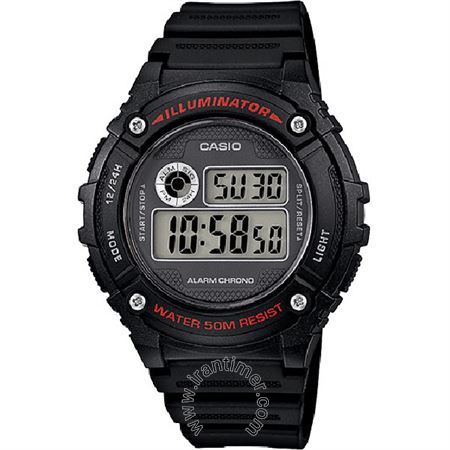 قیمت و خرید ساعت مچی مردانه کاسیو (CASIO) جنرال مدل W-216H-1AVDF اسپرت | اورجینال و اصلی