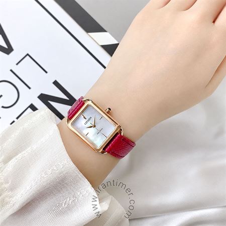 قیمت و خرید ساعت مچی زنانه سیتیزن(CITIZEN) مدل EM1193-08D کلاسیک | اورجینال و اصلی