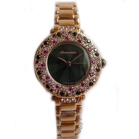 ساعت مچی زنانه فشن تمام استیل، نگین دار