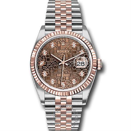 قیمت و خرید ساعت مچی مردانه رولکس(Rolex) مدل 126231 CHOJDJ BROWN کلاسیک | اورجینال و اصلی