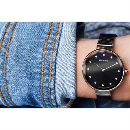 قیمت و خرید ساعت مچی زنانه برینگ(BERING) مدل B12034-166 کلاسیک | اورجینال و اصلی