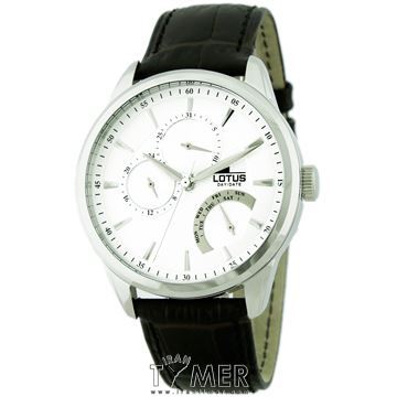 ساعت مچی مردانه کلاسیک بند چرمی، نمایش تاریخ کامل