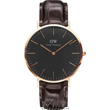 ساعت مچی زنانه مردانه کلاسیک بند چرمی