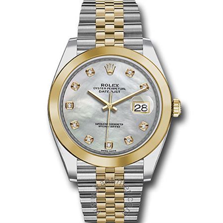 قیمت و خرید ساعت مچی مردانه رولکس(Rolex) مدل 126303 mdj White کلاسیک | اورجینال و اصلی