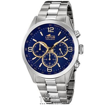 ساعت مچی مردانه کلاسیک تمام استیل، کرونوگراف، نمایش 24 ساعت شبانه روز، سرعت سنج