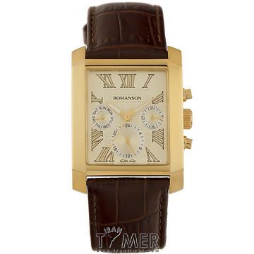 ساعت مچی مردانه کلاسیک بند چرمی، نمایش تاریخ کامل