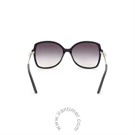 قیمت و خرید عینک آفتابی زنانه کلاسیک (SWAROVSKI) مدل SK 0329 01B 57 | اورجینال و اصلی
