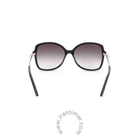 قیمت و خرید عینک آفتابی زنانه کلاسیک (SWAROVSKI) مدل SK 0329 01B 57 | اورجینال و اصلی