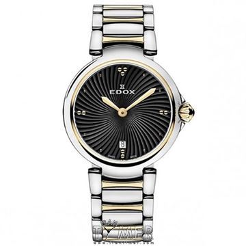 ساعت مچی زنانه کلاسیک تمام استیل، نمایش تاریخ، رنگ PVD، موتور ETA