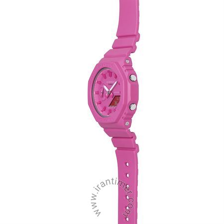 قیمت و خرید ساعت مچی زنانه کاسیو (CASIO) جی شاک مدل GMA-S2100P-4ADR اسپرت | اورجینال و اصلی