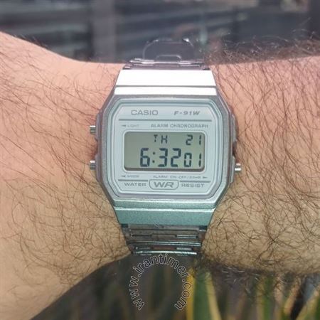 قیمت و خرید ساعت مچی مردانه کاسیو (CASIO) جنرال مدل F-91WS-8DF اسپرت | اورجینال و اصلی