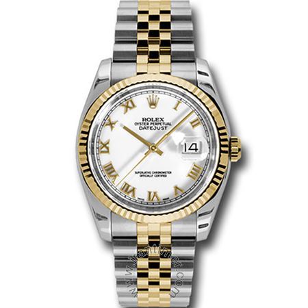 قیمت و خرید ساعت مچی مردانه رولکس(Rolex) مدل 116233 WRJ WHITE کلاسیک | اورجینال و اصلی