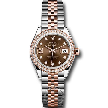 قیمت و خرید ساعت مچی زنانه رولکس(Rolex) مدل 279381RBR cho9dix8dj Brown فشن | اورجینال و اصلی