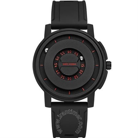 ساعت مچی مردانه اسپرت بند پلاستیکی، جنس قاب مس