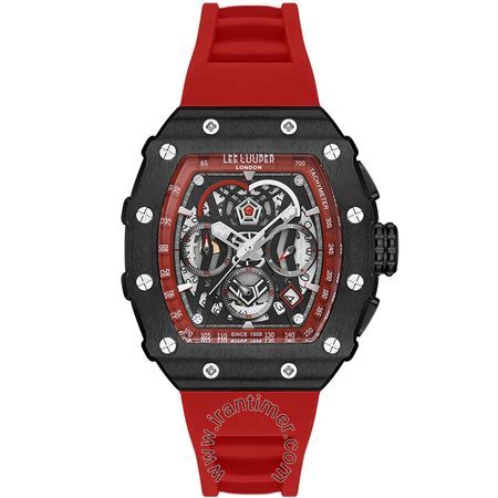 ساعت مچی مردانه اسپرت بند پلاستیکی، کرونوگراف، نمایش تاریخ، سرعت سنج