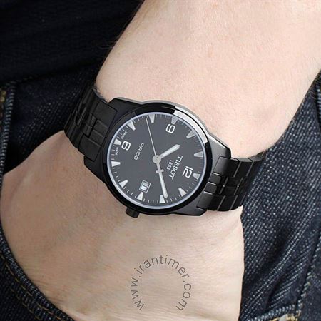 قیمت و خرید ساعت مچی تیسوت TISSOT مدل T049.410.33.057.00 | مردانه کلاسیک  تمام استیل، نمایش تاریخ، موتور ETA Caliber 805.112