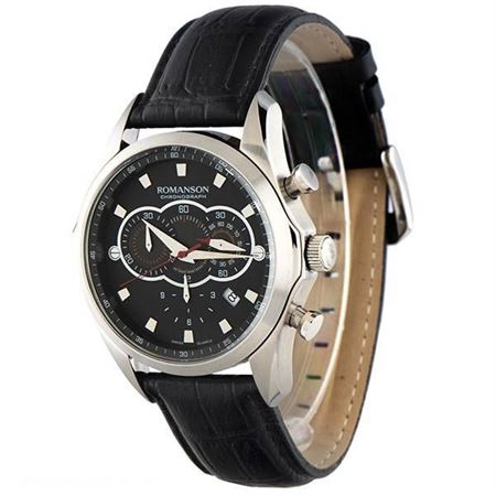قیمت و خرید ساعت مچی مردانه رومانسون(ROMANSON) مدل TL3207HM1WA32W-BK کلاسیک | اورجینال و اصلی