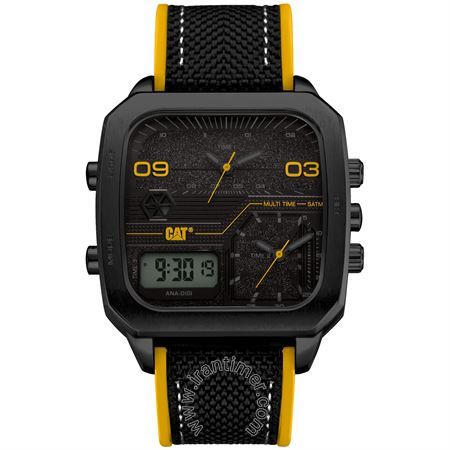 ساعت مچی مردانه اسپرت بند پلاستیکی با روکش پارچه