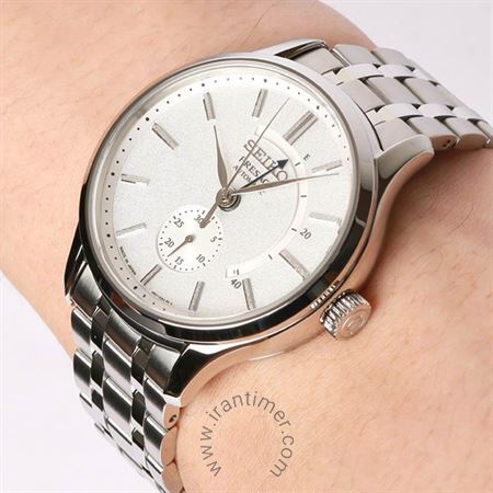 قیمت و خرید ساعت مچی سیکو SEIKO مدل SSA395J1 | مردانه کلاسیک تمام استیل،  نمایش تاریخ، اتوماتیک، 29 عدد سنگ قیمتی داخل موتور