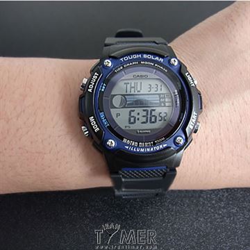 قیمت و خرید ساعت مچی مردانه کاسیو (CASIO) جنرال مدل W-S210H-1AVDF اسپرت | اورجینال و اصلی