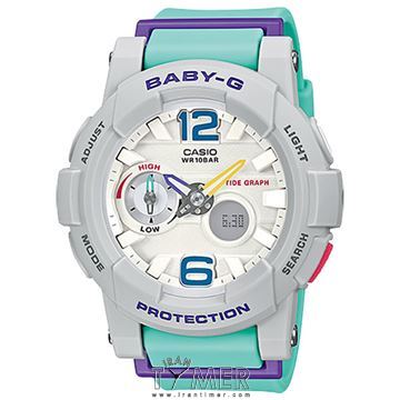 قیمت و خرید ساعت مچی کاسیو (CASIO) جی شاک بیبی جی مدل BGA-180-3BDR اسپرت | اورجینال و اصلی