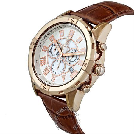 قیمت و خرید ساعت مچی مردانه سوئیس تایم(SWISS TIME) مدل ST 641-RGBrn/Wh کلاسیک | اورجینال و اصلی