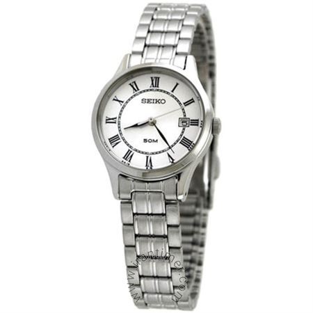 ساعت مچی زنانه کلاسیک تمام استیل، نمایش تاریخ