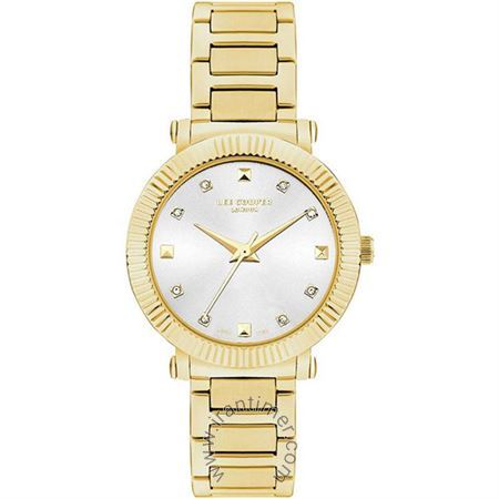 ساعت مچی زنانه کلاسیک بند استیل، نگین دار