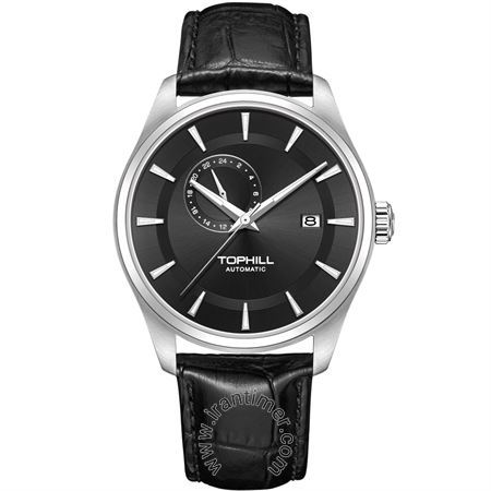 ساعت مچی مردانه کلاسیک بند چرم طبیعی