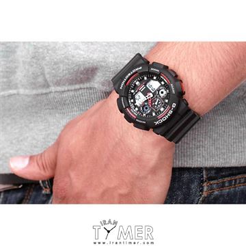 قیمت و خرید ساعت مچی مردانه کاسیو (CASIO) جی شاک مدل GA-100-1A4DR اسپرت | اورجینال و اصلی