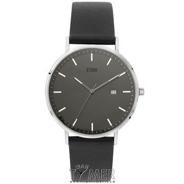 ساعت مچی مردانه کلاسیک بند چرمی، نمایش تاریخ