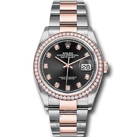 قیمت و خرید ساعت مچی مردانه رولکس(Rolex) مدل 126281RBR BKDO BLACK فشن | اورجینال و اصلی
