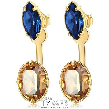 ساعت مچی گوشواره زنانه فشن استیل، نگین سواروسکی