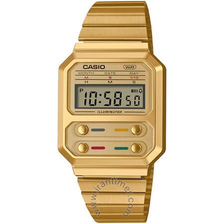 قیمت و خرید ساعت مچی مردانه زنانه کاسیو (CASIO) جنرال مدل A100WEG-9ADF کلاسیک | اورجینال و اصلی