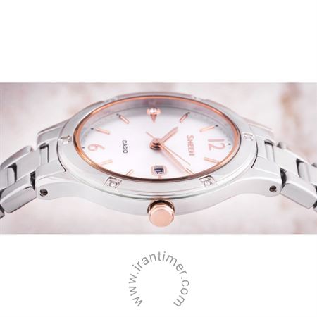 قیمت و خرید ساعت مچی زنانه کاسیو (CASIO) شین مدل SHE-4533D-7AUDF کلاسیک | اورجینال و اصلی