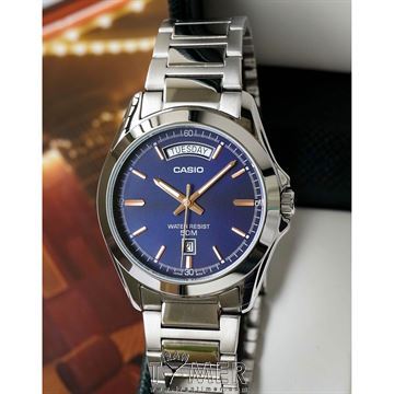 قیمت و خرید ساعت مچی مردانه کاسیو (CASIO) جنرال مدل MTP-1370D-2AVDF کلاسیک | اورجینال و اصلی