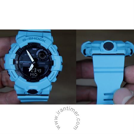 قیمت و خرید ساعت مچی مردانه کاسیو (CASIO) جی شاک مدل GBA-800-2A2DR اسپرت | اورجینال و اصلی