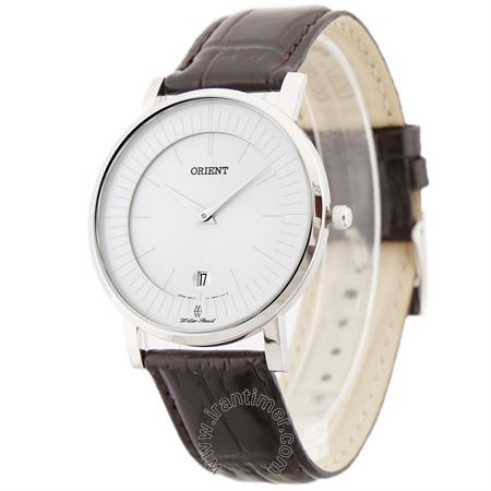 ساعت مچی مردانه کلاسیک بند چرم طبیعی، نمایش تاریخ