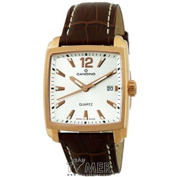 ساعت مچی کلاسیک مردانه صفحه مربع تاریخ دار