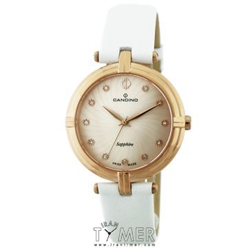 ساعت مچی زنانه کلاسیک فشن بند چرمی، نگین دار