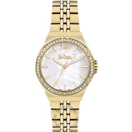 ساعت مچی زنانه فشن بند استیل، نگین دار