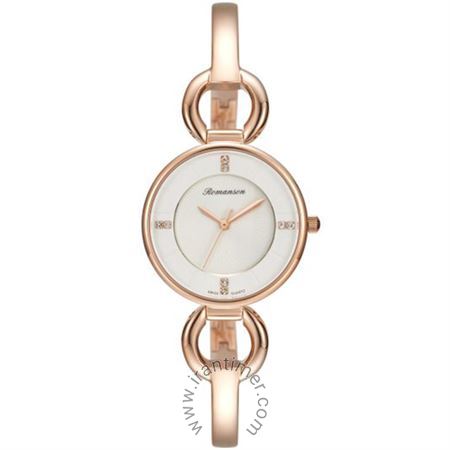 قیمت و خرید ساعت مچی زنانه رومانسون(ROMANSON) مدل RM7A04LLRRA1R1-W کلاسیک | اورجینال و اصلی