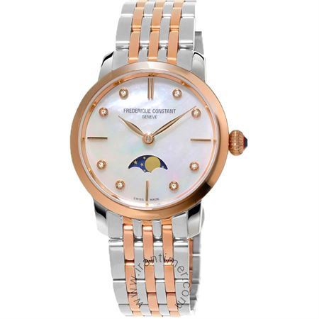 قیمت و خرید ساعت مچی زنانه فردریک کنستانت(FREDERIQUE CONSTANT) مدل FC-206MPWD1S2B کلاسیک | اورجینال و اصلی