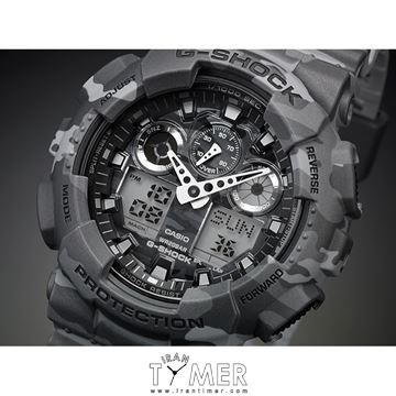 قیمت و خرید ساعت مچی مردانه کاسیو (CASIO) جی شاک مدل GA-100CM-8ADR اسپرت | اورجینال و اصلی