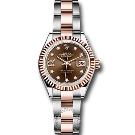 قیمت و خرید ساعت مچی زنانه رولکس(Rolex) مدل 279171 cho9dix8do Brown کلاسیک | اورجینال و اصلی