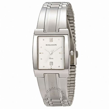 ساعت مچی زنانه کلاسیک تمام استیل، نمایش تاریخ