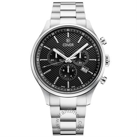 ساعت مچی مردانه کلاسیک تمام استیل، موتور Ronda Cal. 5040 D